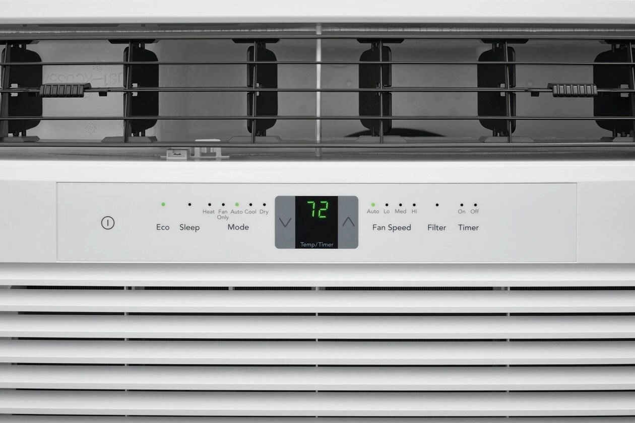 Frigidaire FHWH112WA1 Frigidaire 11,000 Btu Window Air Conditioner With Supplemental Heat And Slide Out Chassis