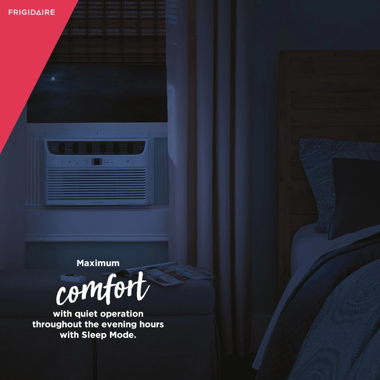 Frigidaire FHWW083WBE Frigidaire 8,000 Btu Connected Window-Mounted Room Air Conditioner
