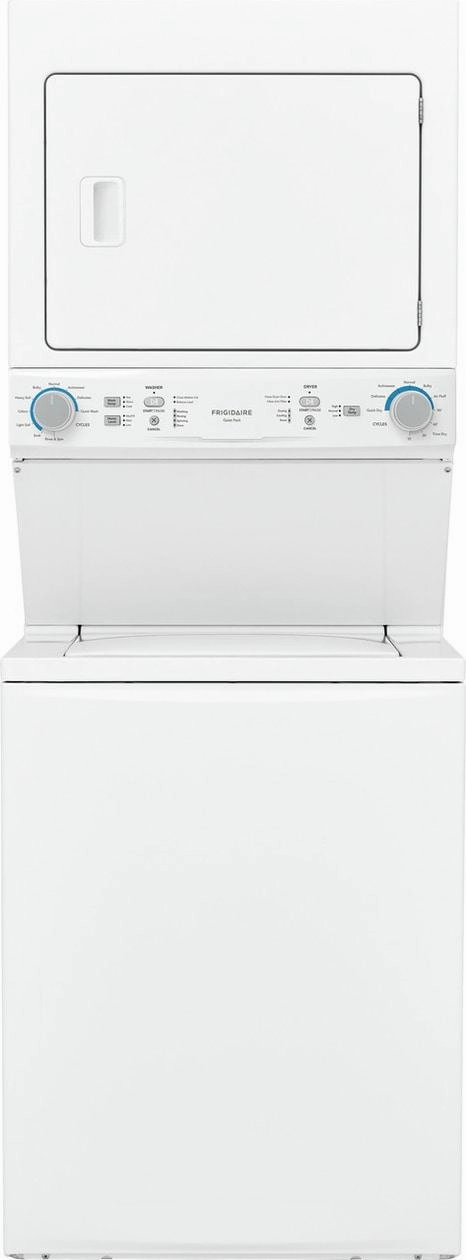 Frigidaire Gas Washer/Dryer Laundry Center - 3.9 Cu. Ft Washer and 5.5 Cu. Ft. Dryer - (FLCG7522AW)