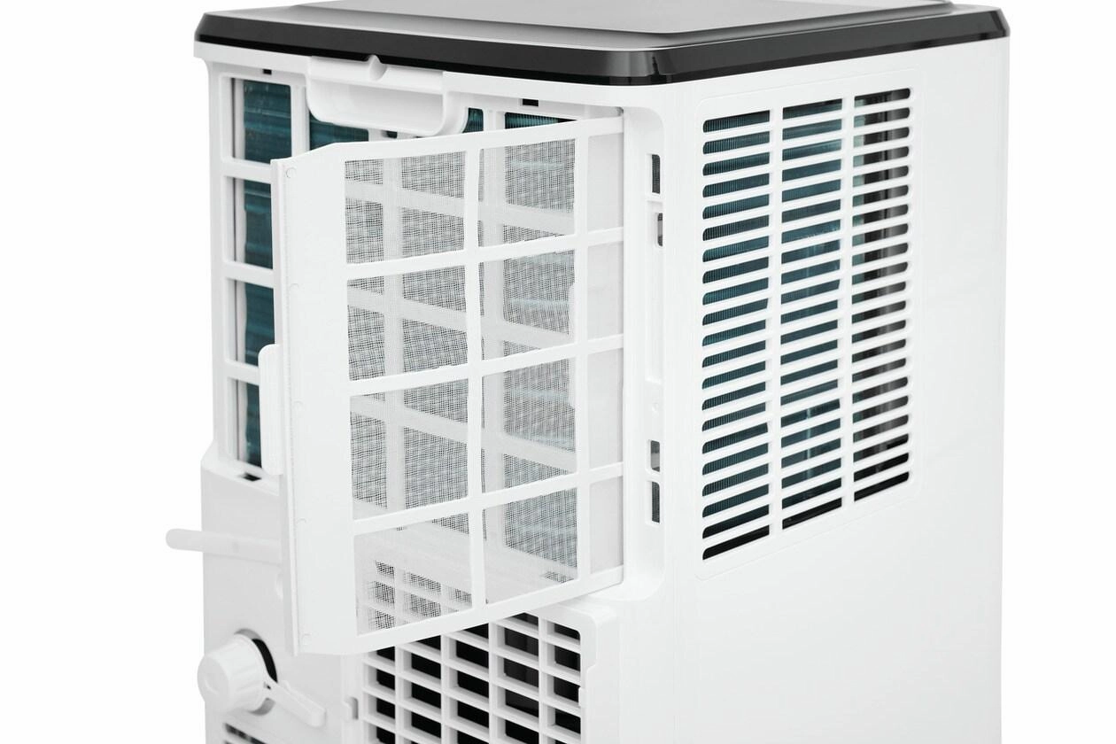 Frigidaire Portable Room Air Conditioner with Dehumidifier Mode 8,000 BTU (ASHRAE) / 5,500 BTU (DOE) - (FHPC082AC1)