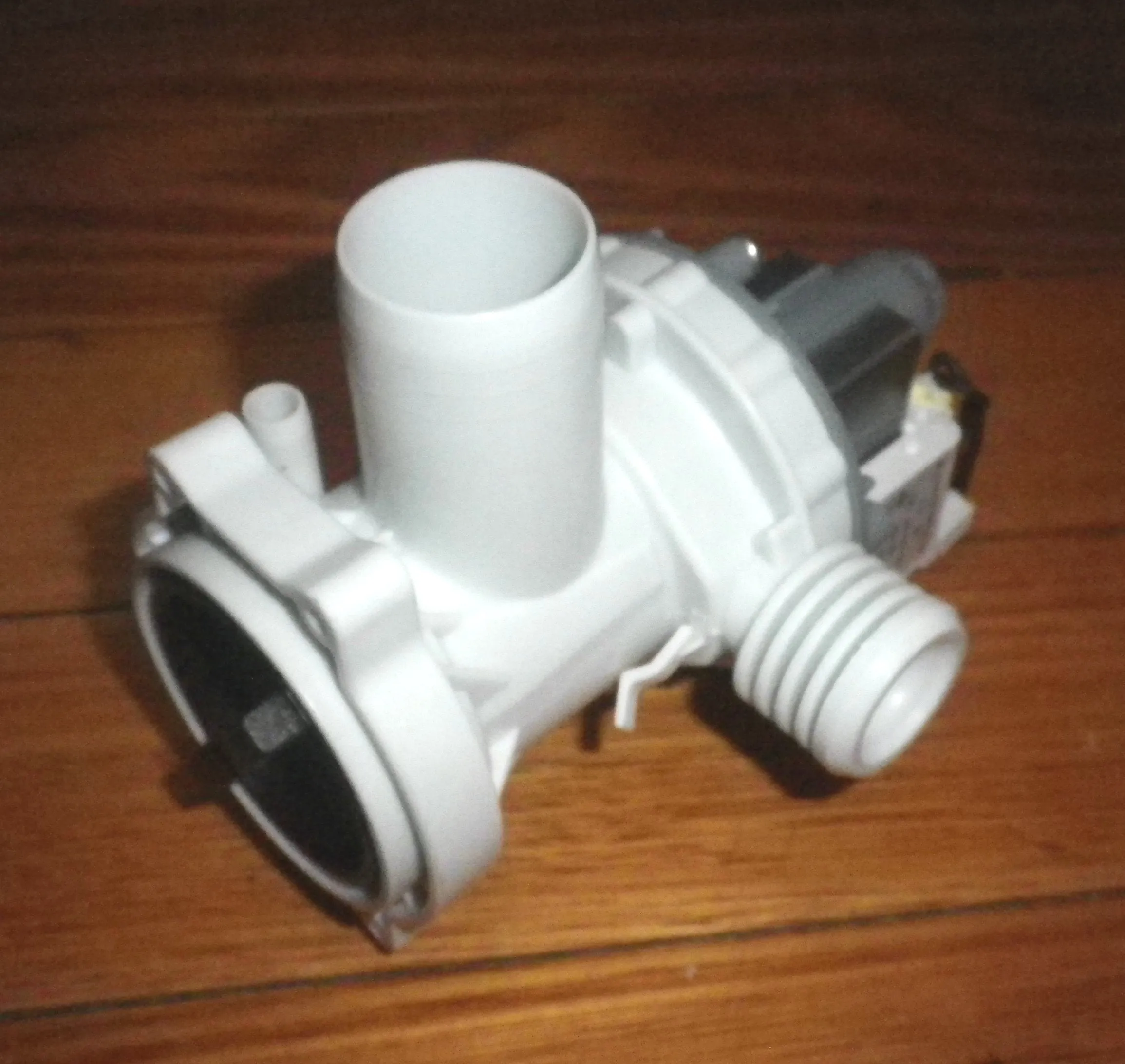 Front Loader Complete Pump Assembly suits Haier - Part # FIS-H0022150033660401G