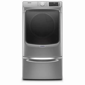 Front Load Electric Dryer With Extra Power And Quick Dry Cycle - 7.3 Cubic Feet - Metallic Slate