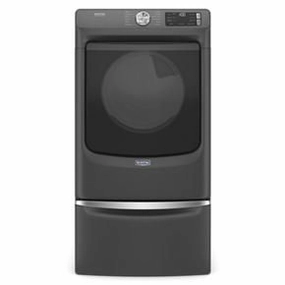 Front Load Gas Dryer With Extra Power And Quick Dry Cycle - 7.3 Cubic Feet - Black
