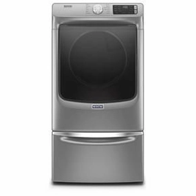 Front Load Gas Dryer With Extra Power And Quick Dry Cycle - 7.3 Cubic Feet - Metallic Slate