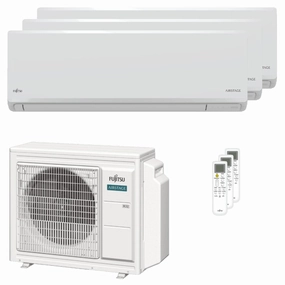 Fujitsu KN Series WiFi trial split air conditioner 7000 9000 9000 BTU inverter A    wifi external unit 5.4 kW