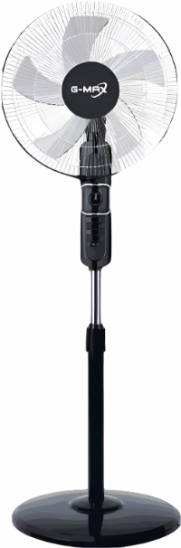 G-MAX Stand Fan 18Inch, Black