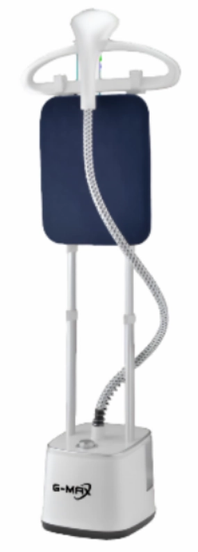 G-MAX Vatical Garment Steam Stand, 2.7Lit, White