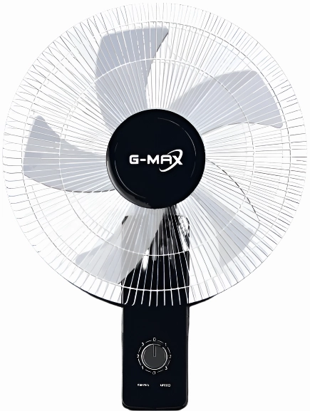 G-MAX Wall Fan 18Inch, Black