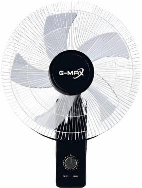 G-MAX Wall Fan 18Inch, Black
