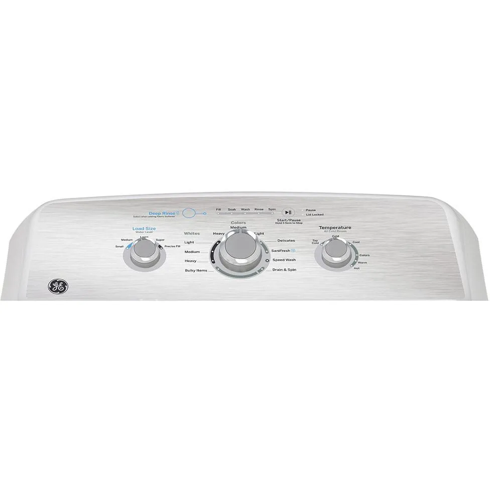 GE 4.4 cu.ft. Top Loading Washer with SaniFresh Cycle GTW331BMRWS