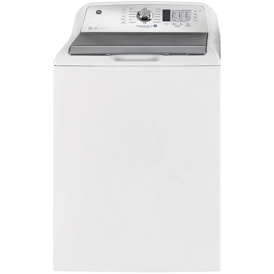 GE 5.2 cu. ft. Top Load Washer with SaniFresh Cycle. GTW685BMRWS