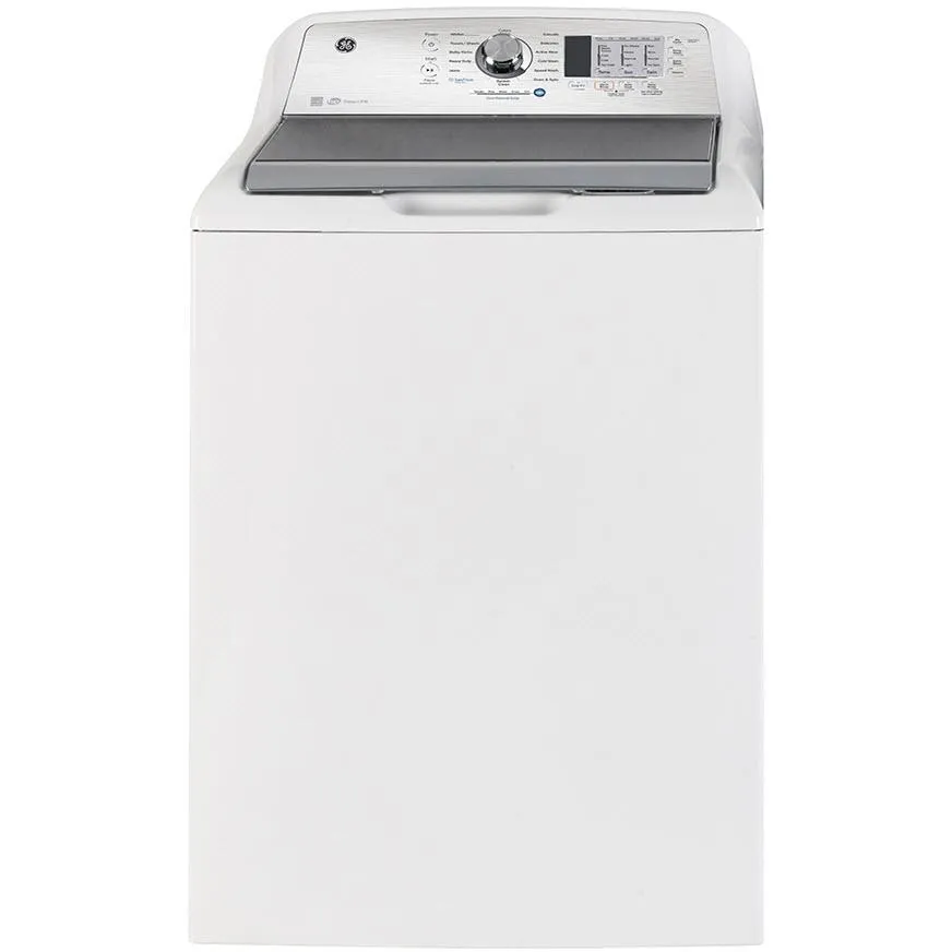GE 5.3 cu.ft. Top Loading Washer with SaniFresh Cycle GTW680BMRWS