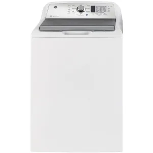 GE 5.3 cu.ft. Top Loading Washer with SaniFresh Cycle GTW680BMRWS
