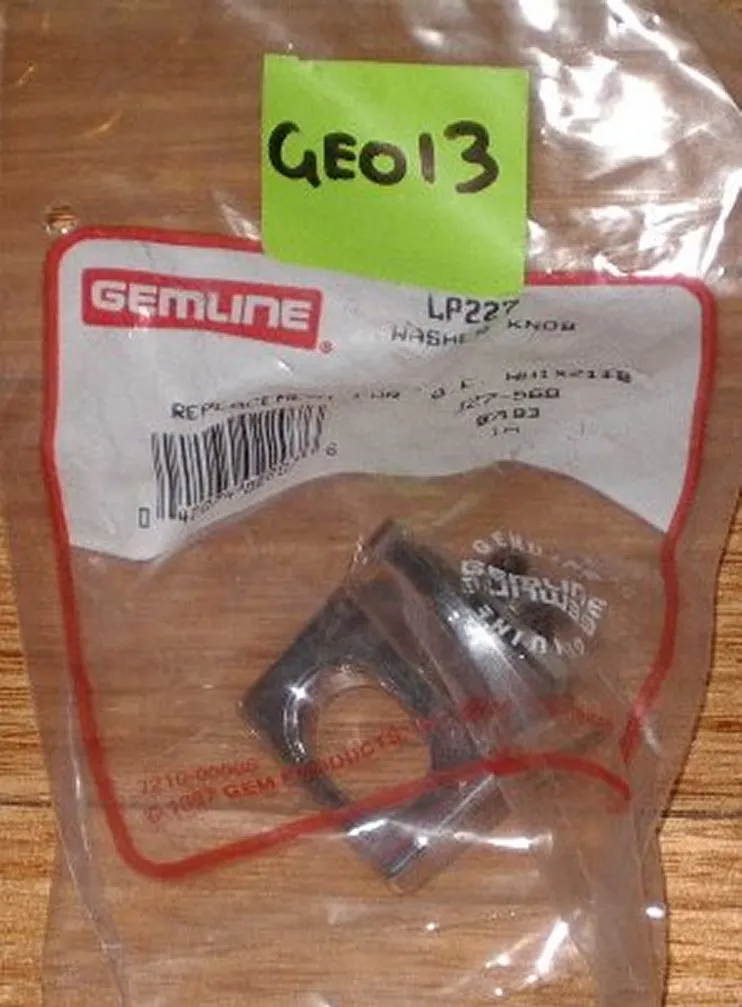 GE & Americana Washing Machine Chrome Timer Knob - Part # GE013