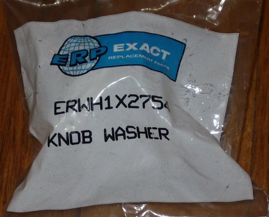 GE & Americana Washing Machine White Timer Knob - Part # GE013A