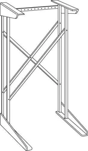 Ge Appliances DSDR24F Ge Spacemaker Laundry Stack Rack Accessory