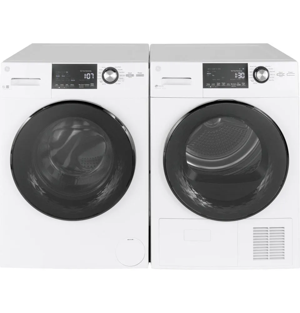 Ge Appliances GFW148SSMWW Ge 24" 2.4 Cu. Ft. Energy Star Front Load Washer With Steam