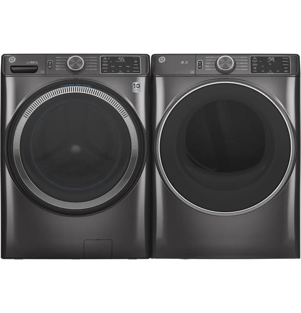 Ge Appliances GFW550SPNDG Ge 4.8 Cu. Ft. Capacity Smart Front Load Energy Star Washer With Ultrafresh Vent System With Odorblock&#8482; And Sanitize W/Oxi