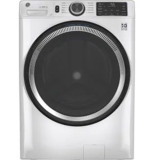 Ge Appliances GFW550SSNWW Ge 4.8 Cu. Ft. Capacity Smart Front Load Energy Star Washer With Ultrafresh Vent System With Odorblock&#8482; And Sanitize W/Oxi