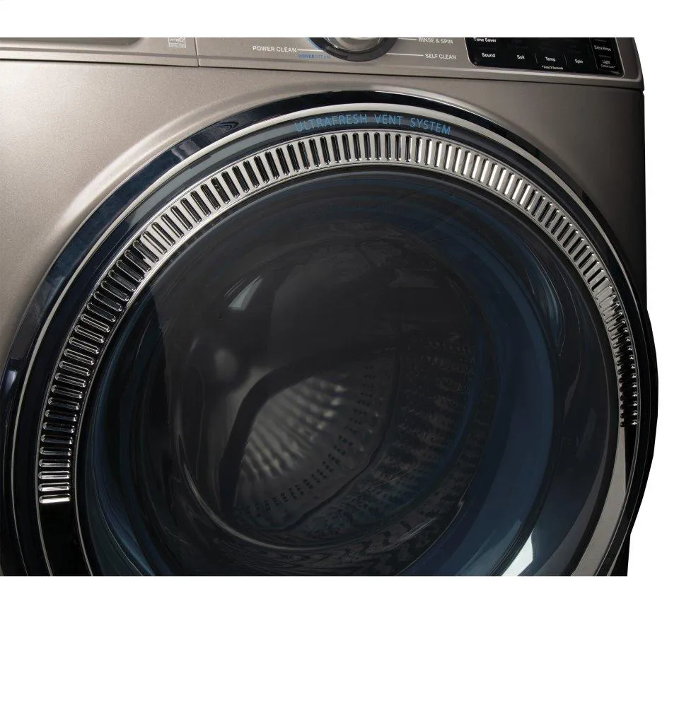 Ge Appliances GFW650SPNSN Ge 4.8 Cu. Ft. Capacity Smart Front Load Energy Star Steam Washer With Smartdispense&#8482; Ultrafresh Vent System With Odorblock&#8482; And Sanitize   Allergen