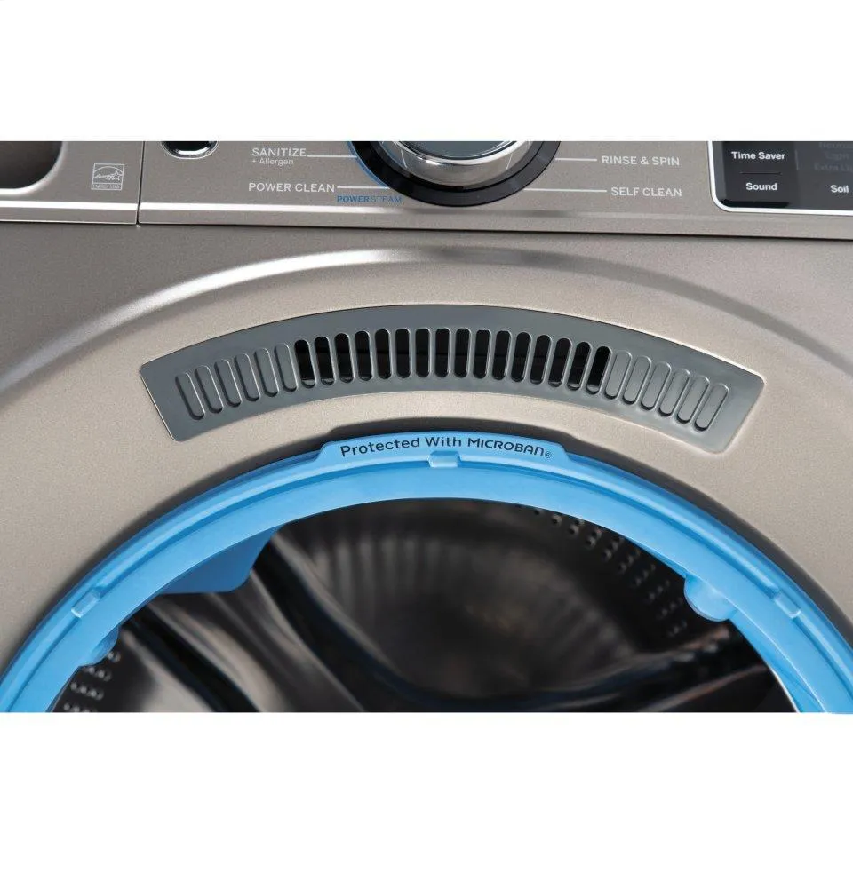 Ge Appliances GFW650SPNSN Ge 4.8 Cu. Ft. Capacity Smart Front Load Energy Star Steam Washer With Smartdispense&#8482; Ultrafresh Vent System With Odorblock&#8482; And Sanitize   Allergen