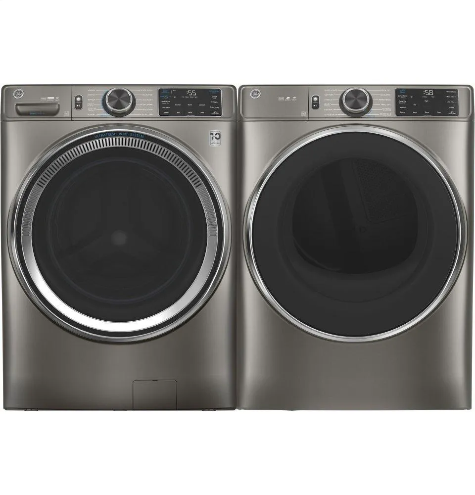 Ge Appliances GFW650SPNSN Ge 4.8 Cu. Ft. Capacity Smart Front Load Energy Star Steam Washer With Smartdispense&#8482; Ultrafresh Vent System With Odorblock&#8482; And Sanitize   Allergen