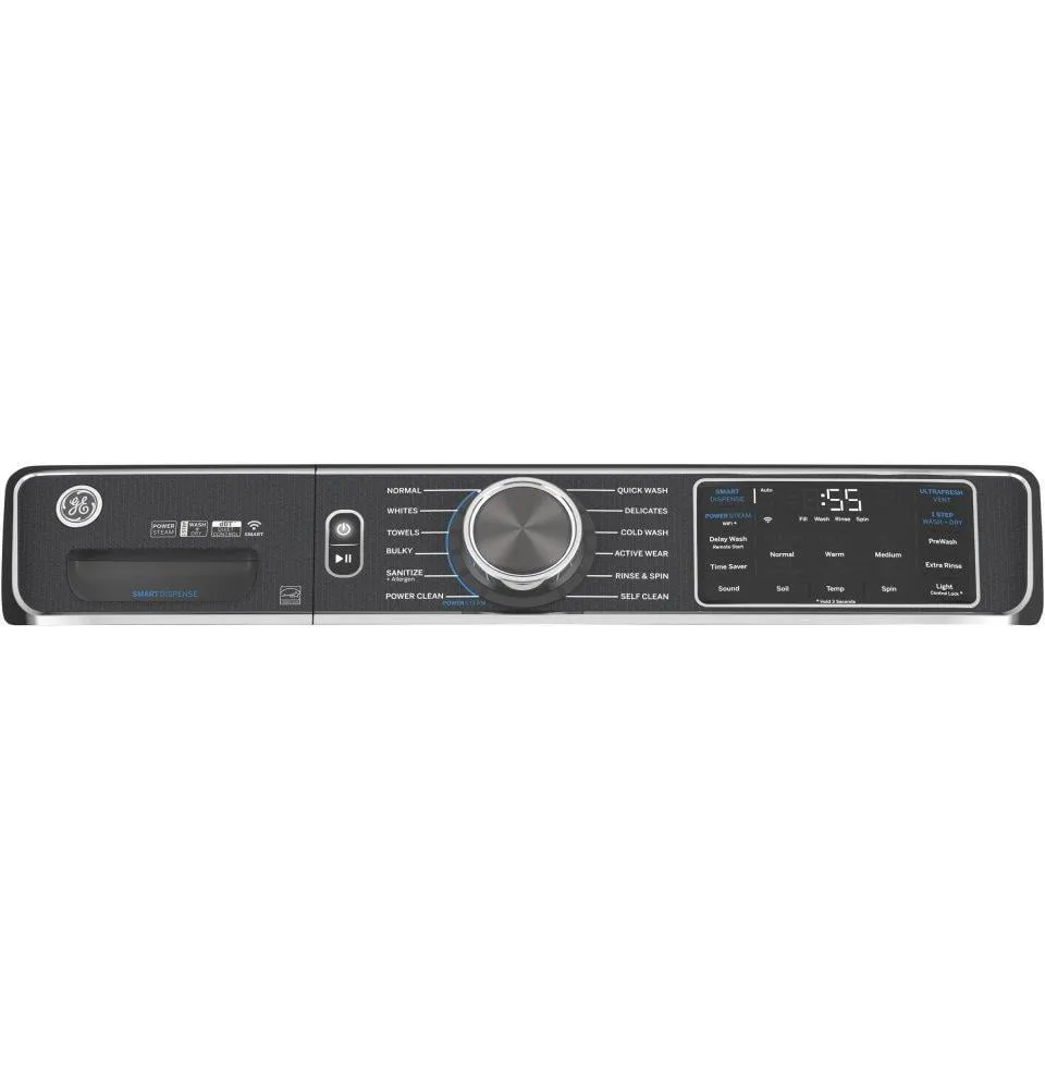 Ge Appliances GFW850SPNRS Ge 5.0 Cu. Ft. Capacity Smart Front Load Energy Star Steam Washer With Smartdispense&#8482; Ultrafresh Vent System With Odorblock&#8482; And Sanitize   Allergen