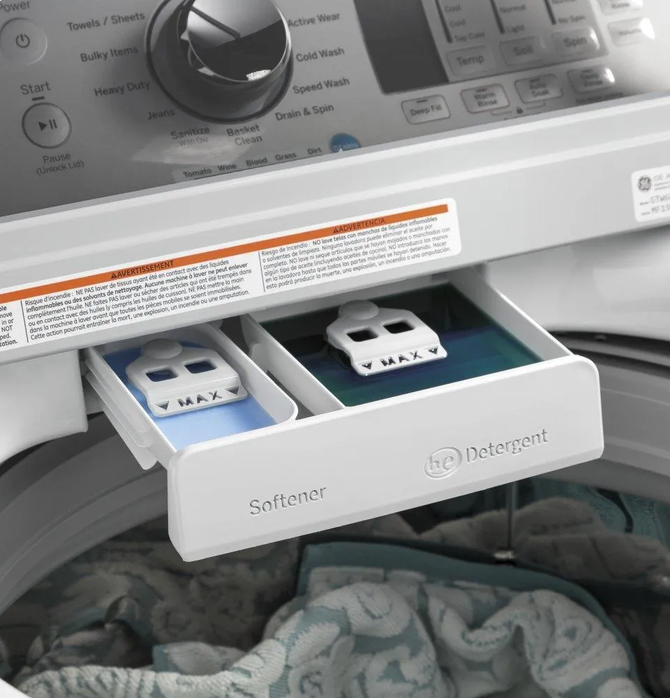 Ge Appliances GTW685BSLWS Ge 4.5 Cu. Ft. Capacity Washer With Stainless Steel Basket