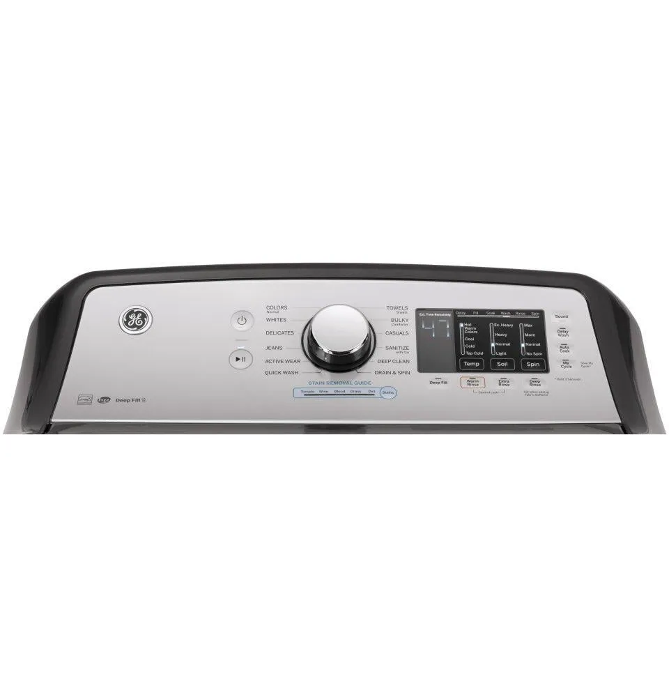 Ge Appliances GTW720BPNDG Ge 4.8 Cu. Ft. Capacity Washer With Sanitize W/Oxi And Flexdispense&#8482;