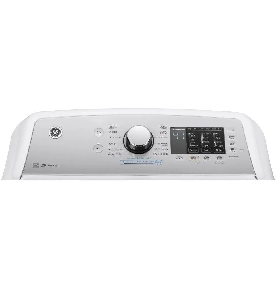 Ge Appliances GTW725BSNWS Ge 4.6 Cu. Ft. Capacity Washer With Sanitize W/Oxi And Flexdispense&#8482;