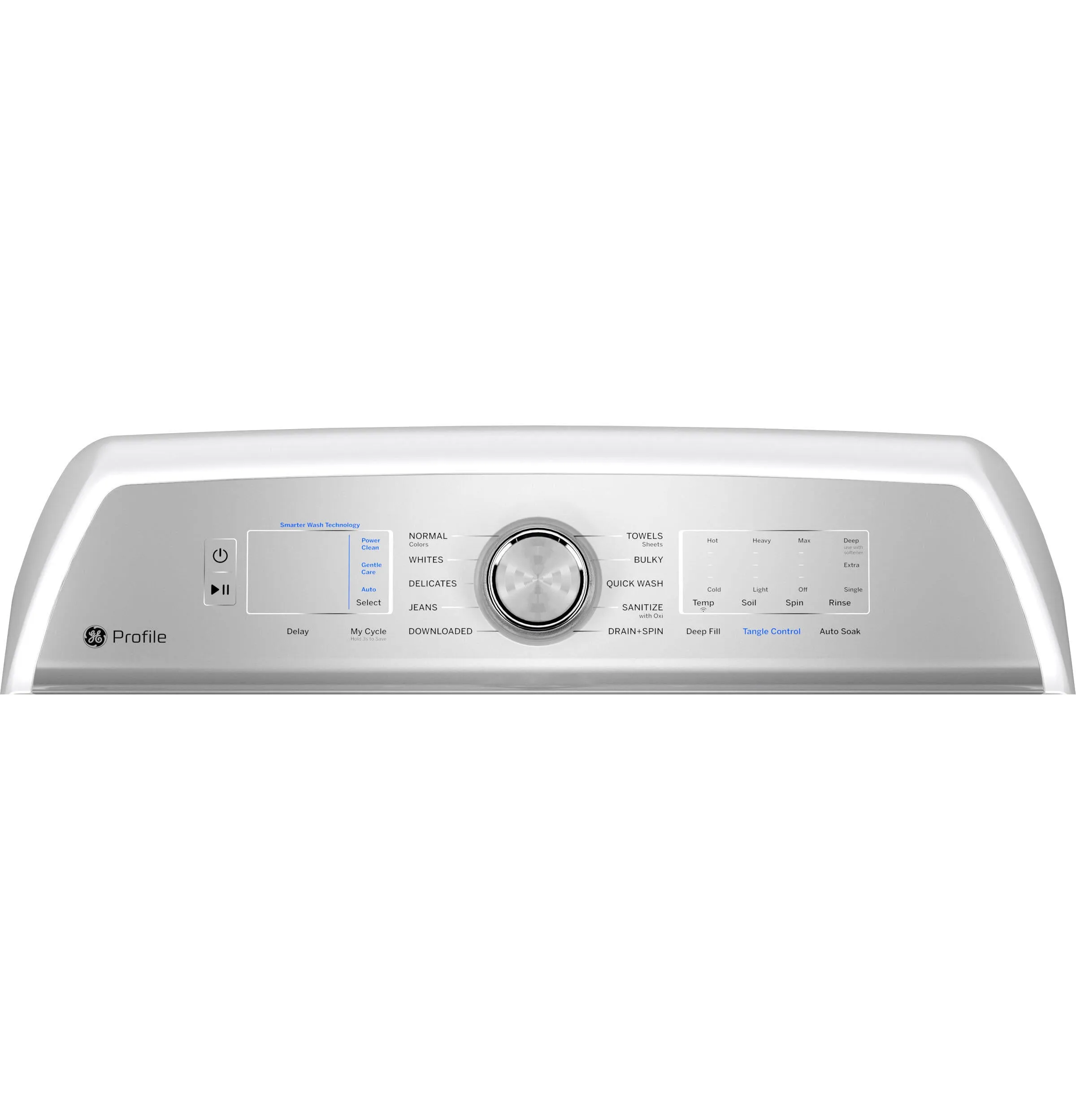 Ge Appliances PTW600BSRWS Ge Profile&#8482; 5.0 Cu. Ft. Capacity Washer With Smarter Wash Technology And Flexdispense&#8482;