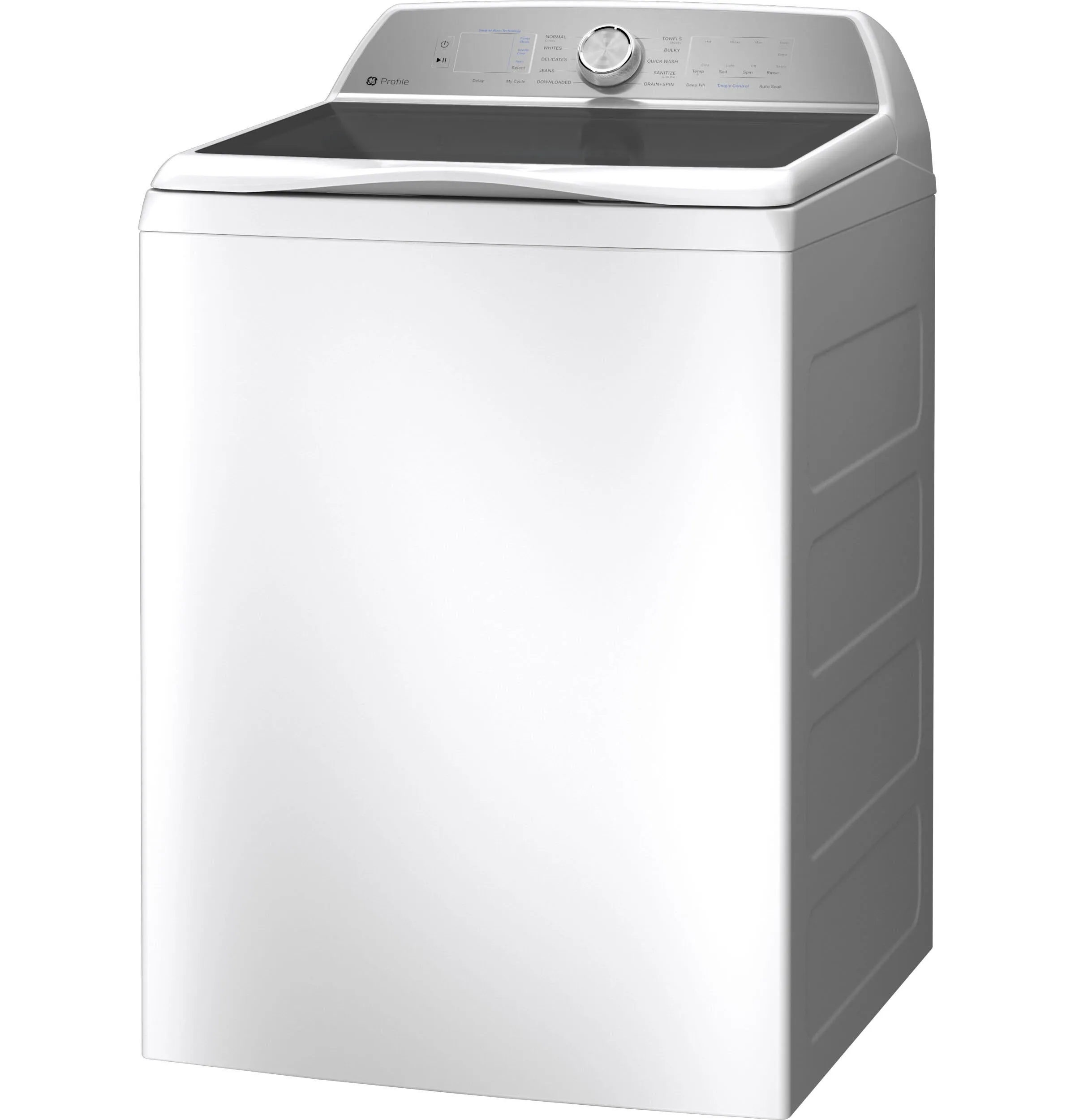 Ge Appliances PTW605BSRWS Ge Profile&#8482; 4.9 Cu. Ft. Capacity Washer With Smarter Wash Technology And Flexdispense&#8482;