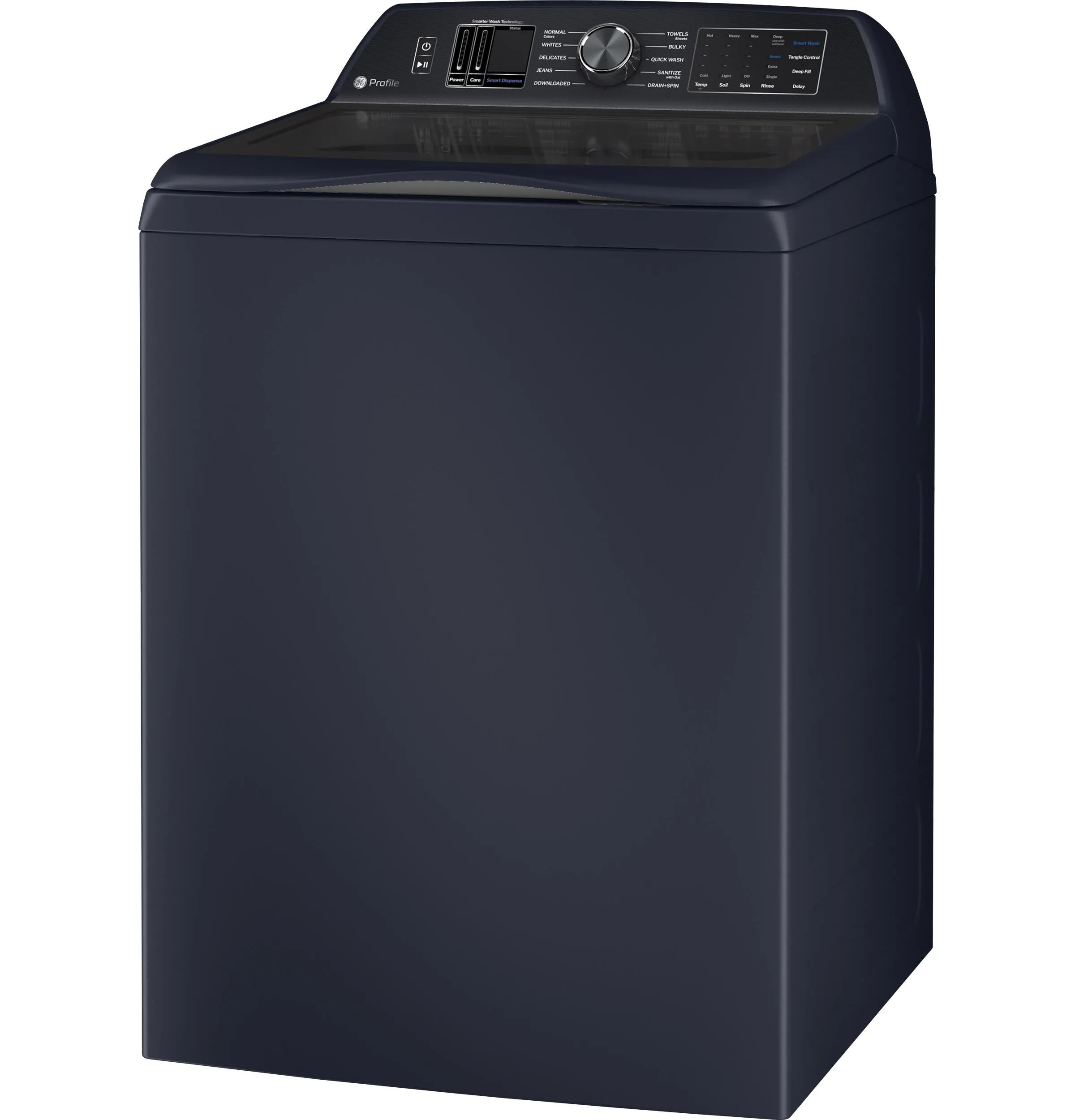 Ge Appliances PTW805BPWRS Ge Profile&#8482; Energy Star 5.3 Cu. Ft. Capacity Washer With Smarter Wash Technology And Adaptive Smartdispense