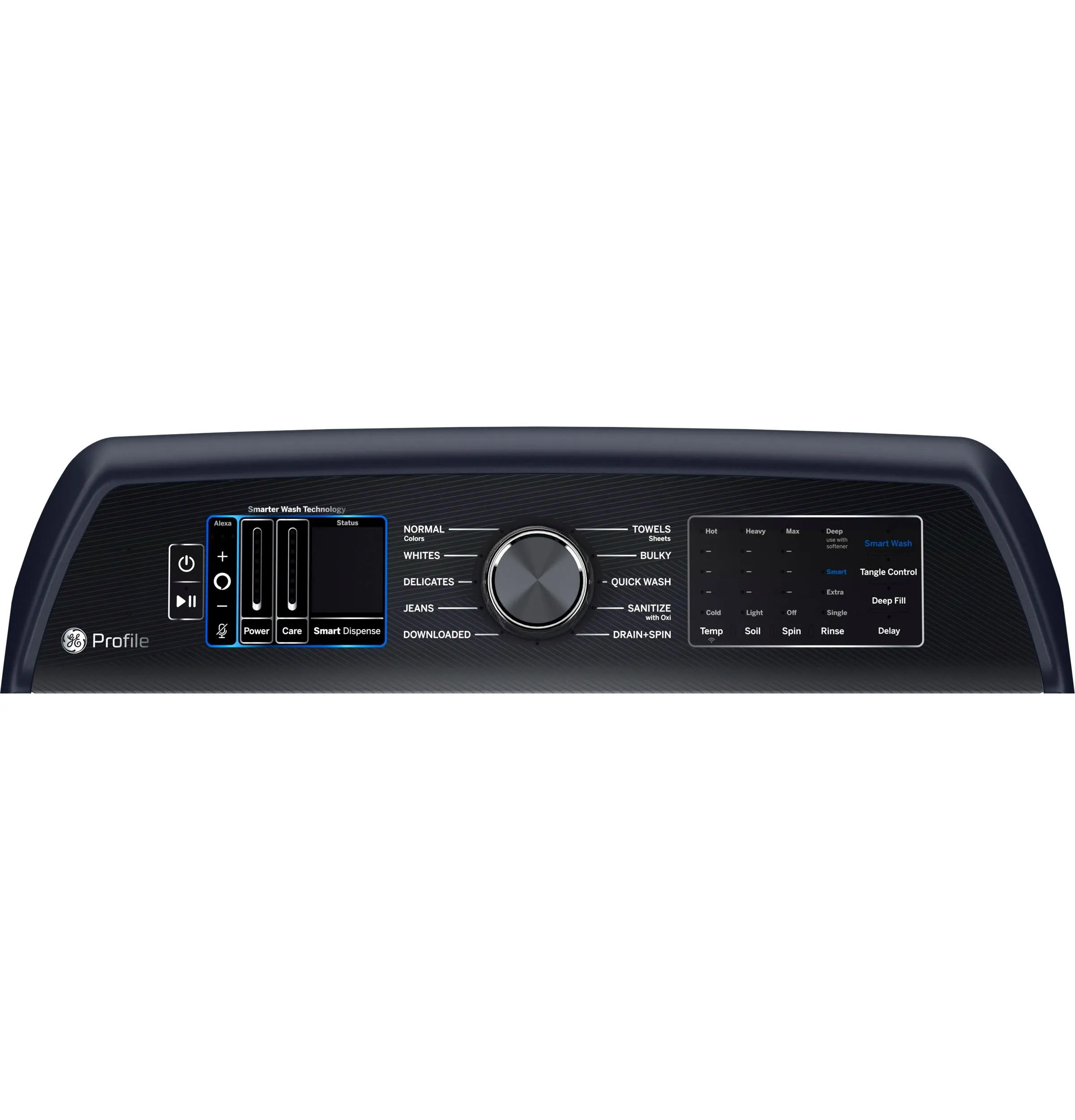 Ge Appliances PTW900BPTRS Ge Profile&#8482; 5.4 Cu. Ft. Capacity Washer With Smarter Wash Technology And Flexdispense&#8482;