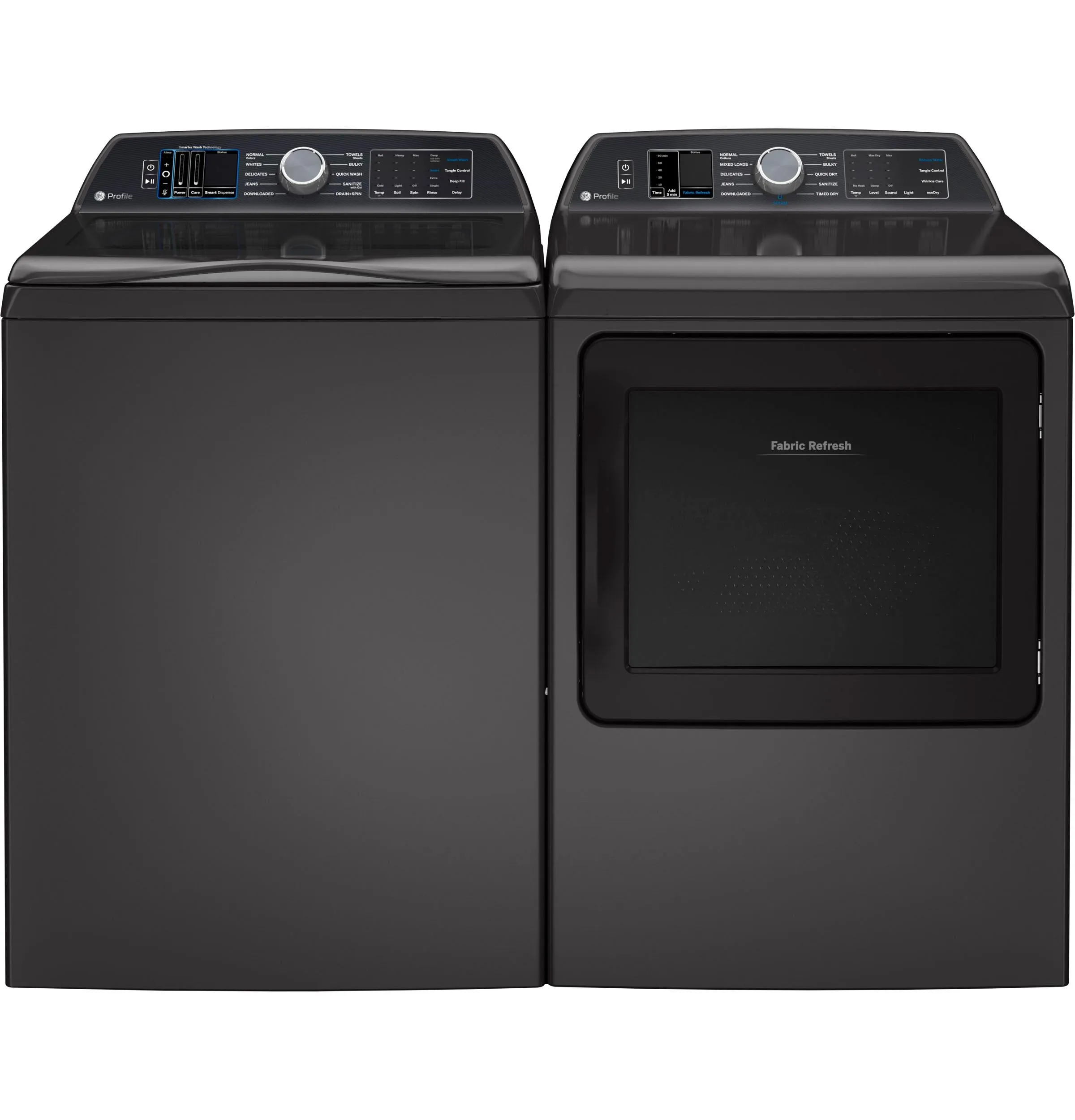 Ge Appliances PTW905BPTDG Ge Profile&#8482; 5.3 Cu. Ft. Capacity Washer With Smarter Wash Technology And Flexdispense&#8482;