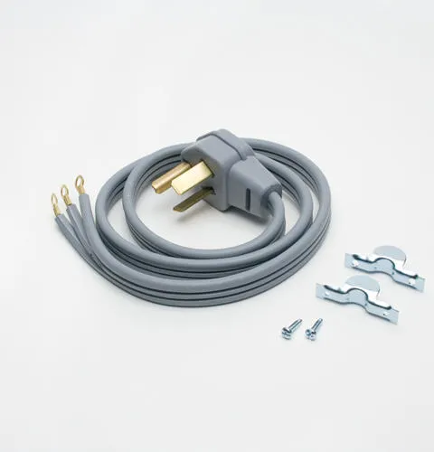 Ge Appliances WX9X2 Dryer Power Cord Accessory (3 Prong, 4 Ft.)