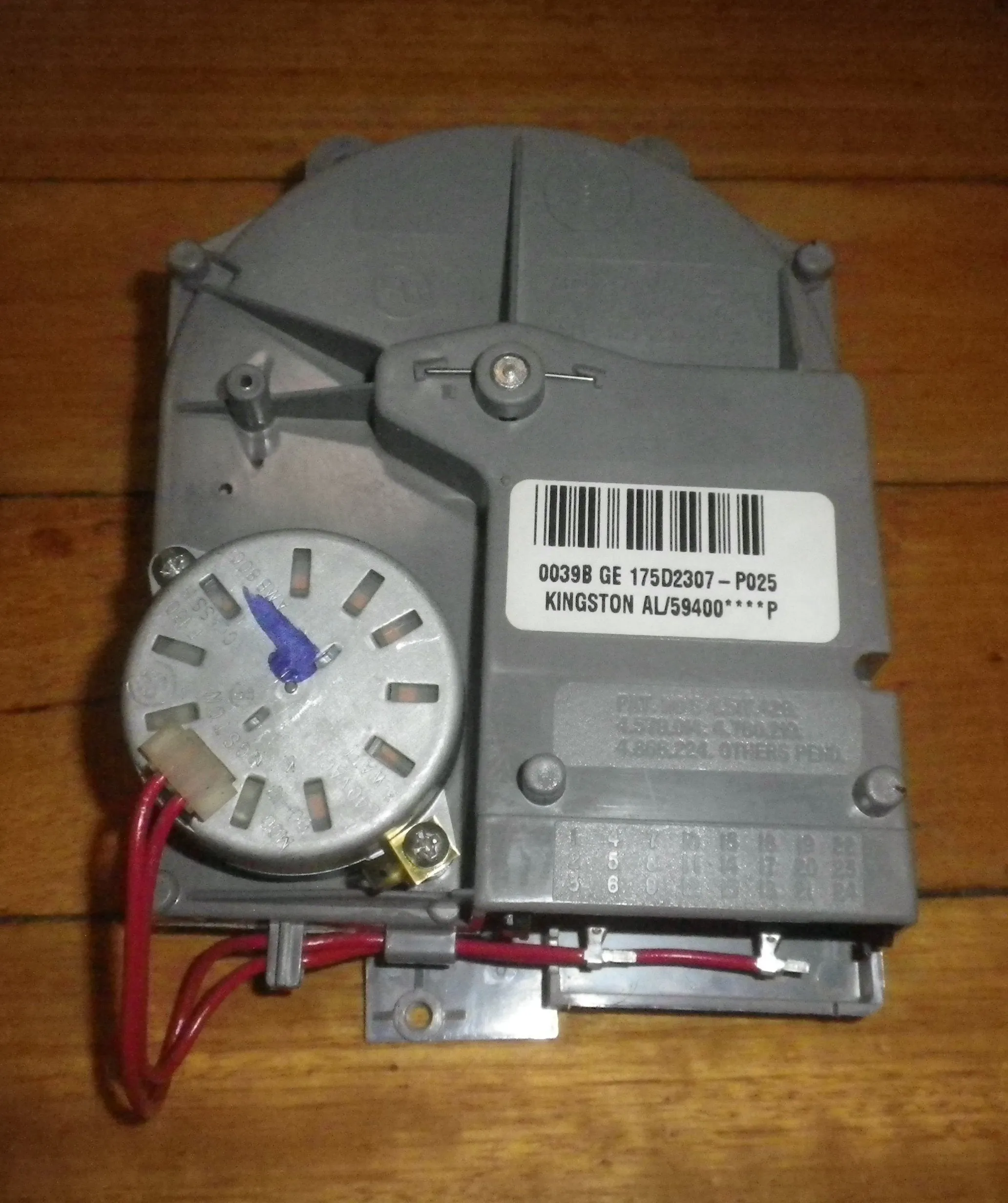 GE, Haier Washing Machine Timer - Part # WH12X1072