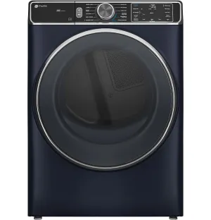 GE Profile Blue Sapphire Smart Steam Front Load Electric Dryer with Sanitize Cycle ( 7.8 cu. ft.) - PFD87ESPVRS