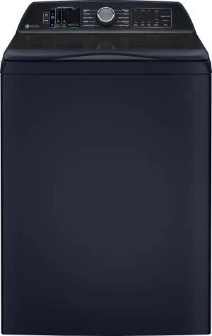 GE Profile Sapphire Blue Top Load IEC Washer with Smarter Wash Technology (6.2 cu. ft.) - PTW800BPWRS