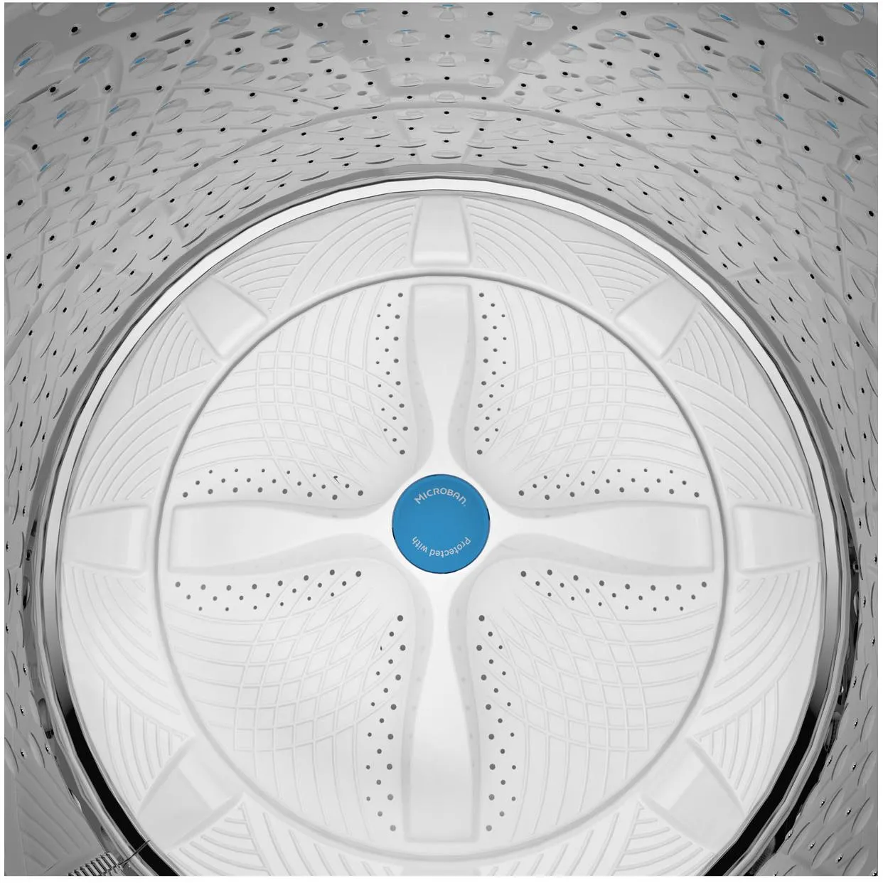 GE Profile Top Loading Washer with FlexDispense PTW600BSRWS