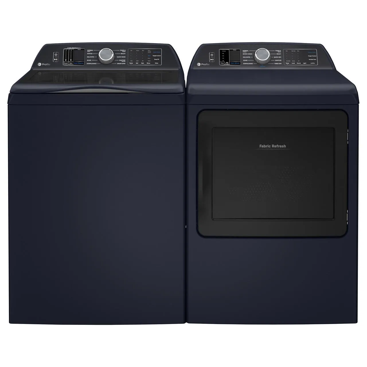 GE Profile Washer with Smarter Wash Technology and Adaptive SmartDispense PTW800BPWRS