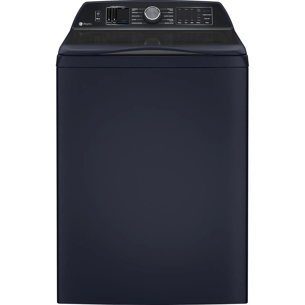 GE Profile Washer with Smarter Wash Technology and Adaptive SmartDispense PTW800BPWRS