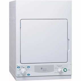 GE 3.6 cu. ft. Electric Dryer PCKS443EBWW