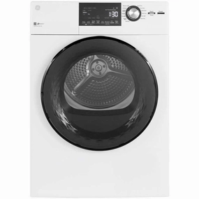 GE 4.1 cu. ft. Electric Dryer with Sensor Dry GFD14JSINWW