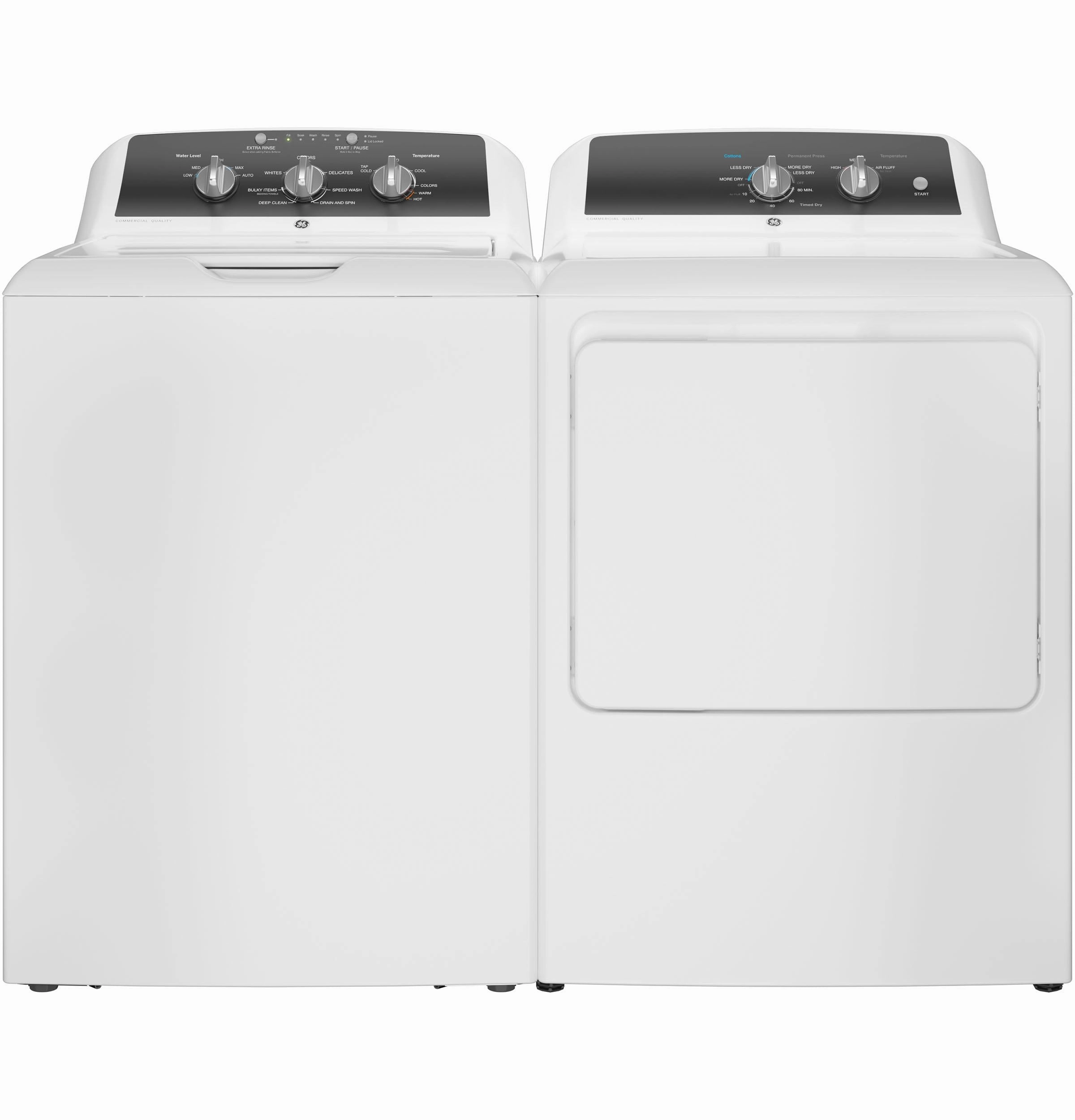 GE 6.2 cu. ft. Capacity Electric&#x00A0;Dryer&#x00A0;with Up To 120 ft. Venting&#x200B; and 5-yr Limited Warranty&#x200B; - (GTX52EASPWB)