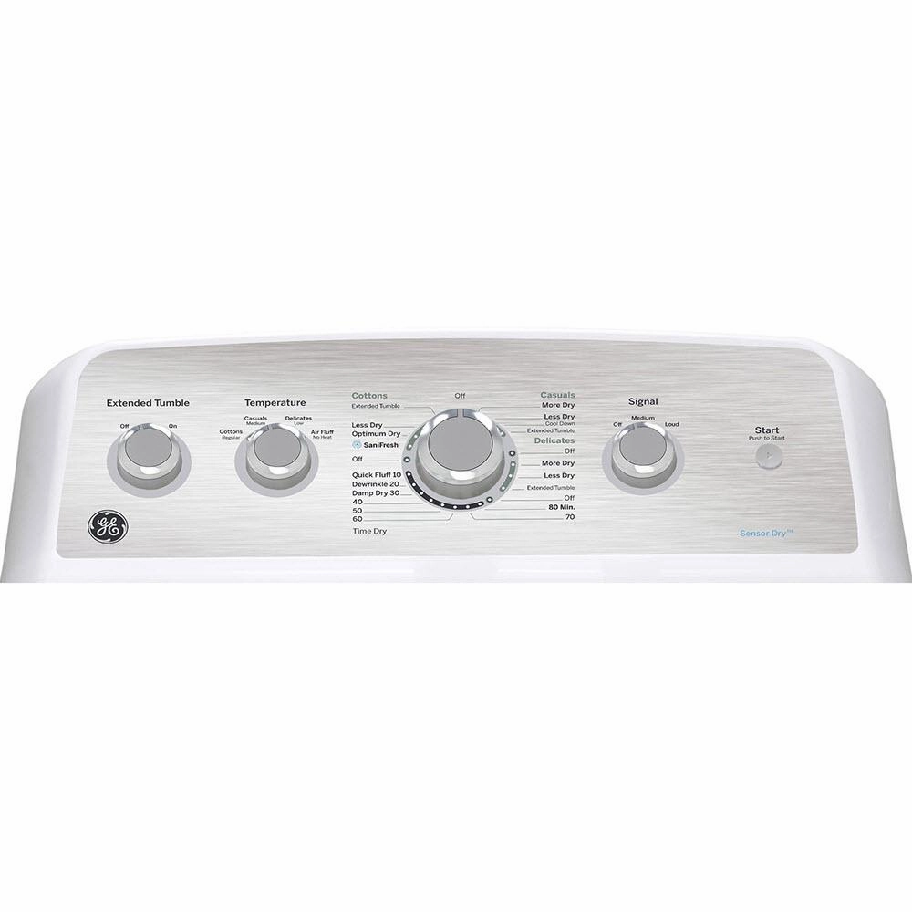 GE 7.2 cu.ft. Electric Dryer with SaniFresh Cycle GTD45EBMRWS