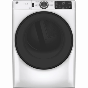 GE 7.8 cu. ft. Electric Dryer with Built-in WiFi GFD55ESMNWW