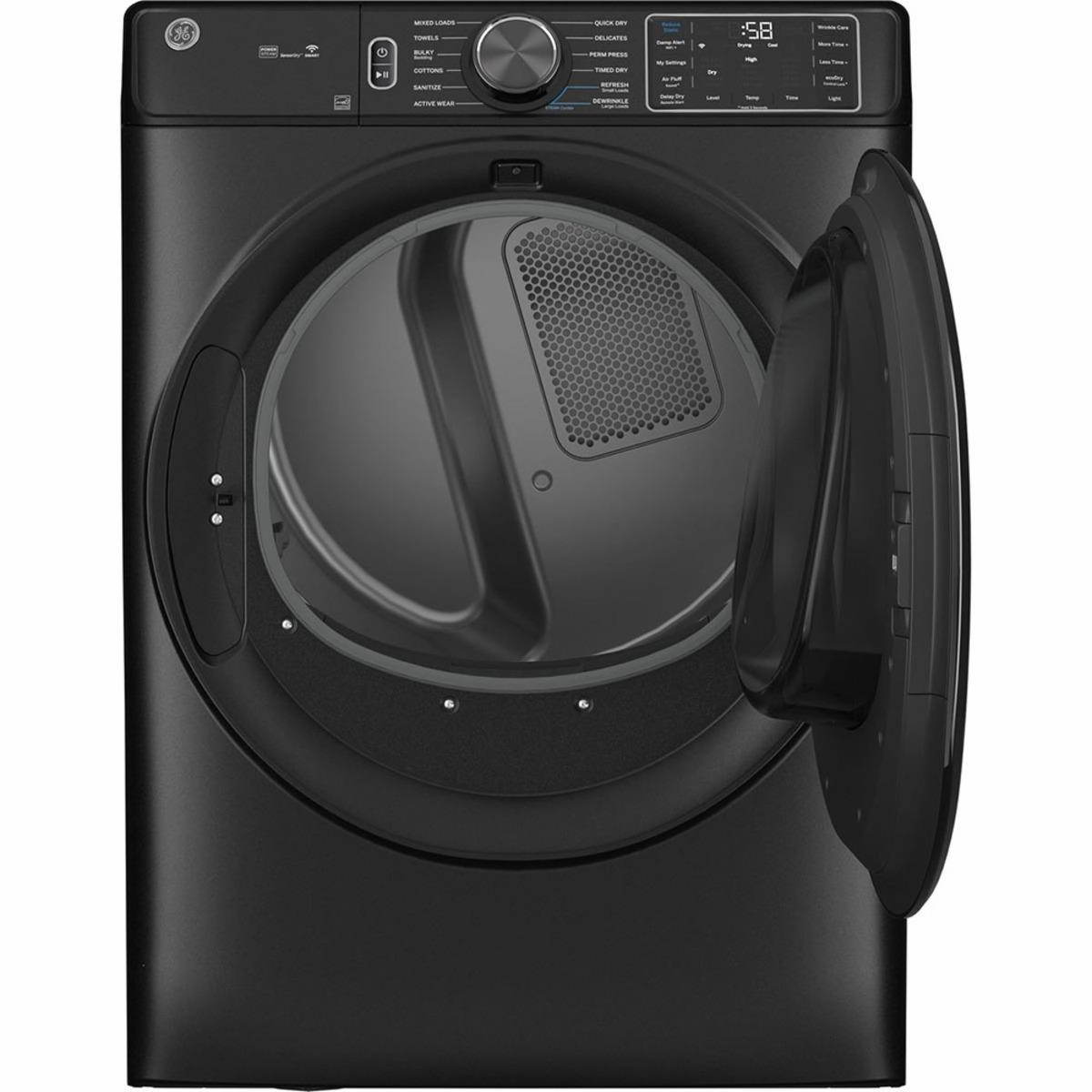 GE 7.8 cu. ft. Electric Dryer with Steam and Sanitize GFD65ESMVDS