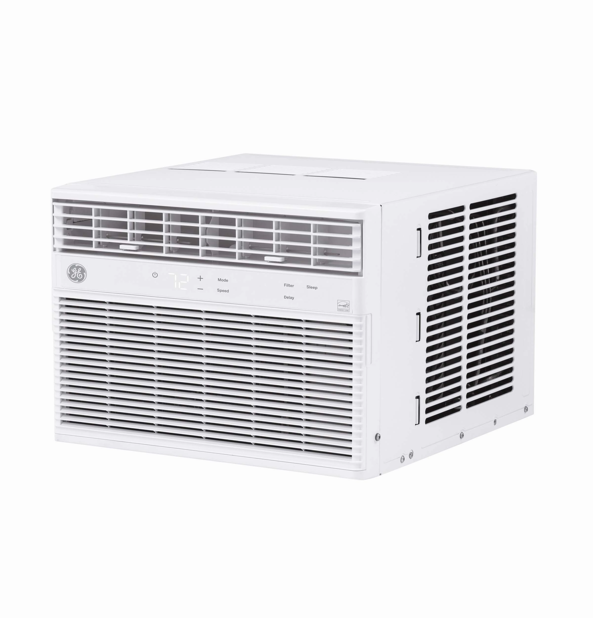 Ge Appliances AHE18DZ Ge 18,000 Btu Heat/Cool Electronic Window Air Conditioner For Extra-Large Rooms Up To 1000 Sq. Ft.
