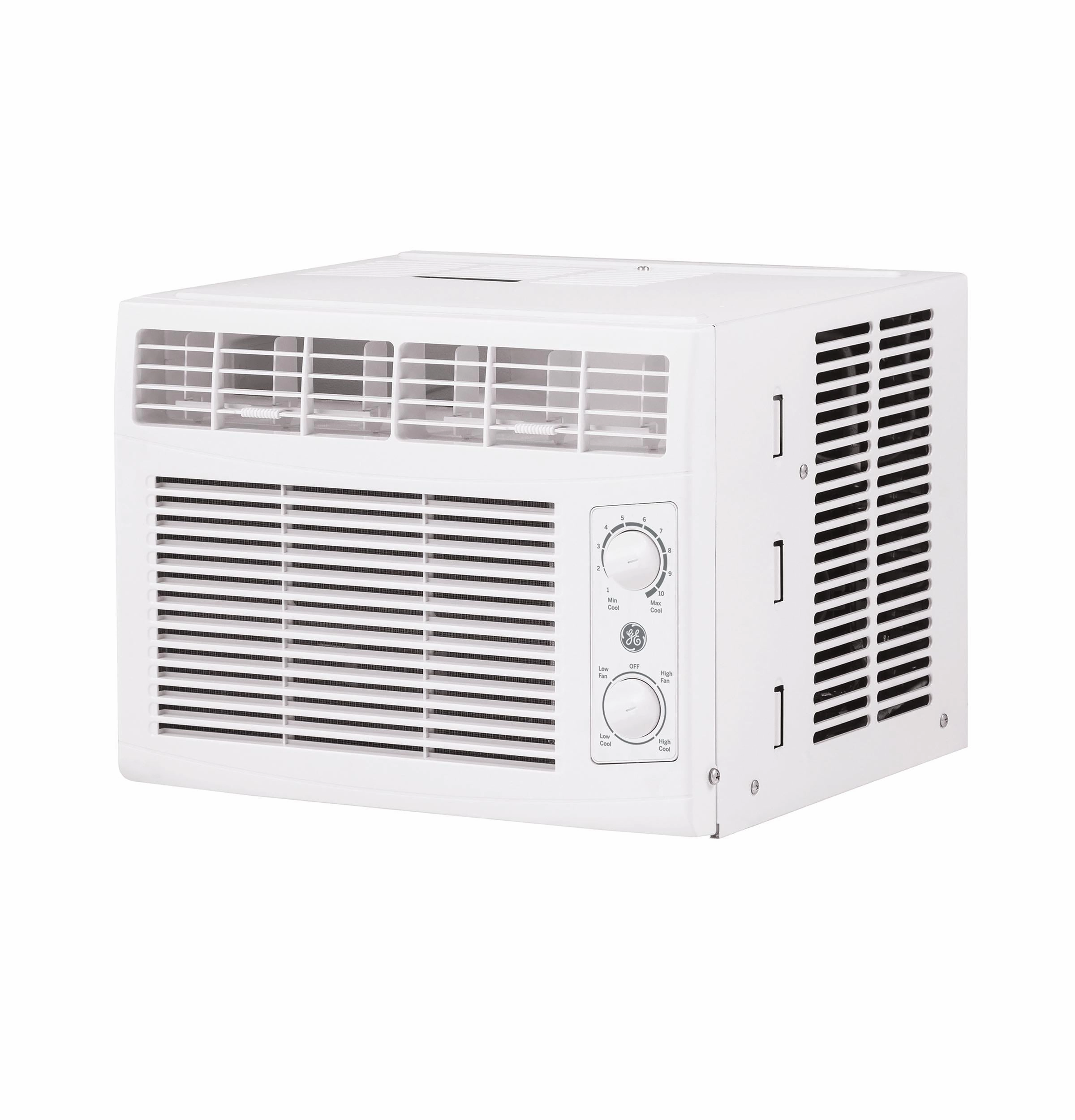 Ge Appliances AHEC05AC Ge 5,000 Btu Mechanical Window Air Conditioner For Small Rooms Up To 150 Sq Ft.